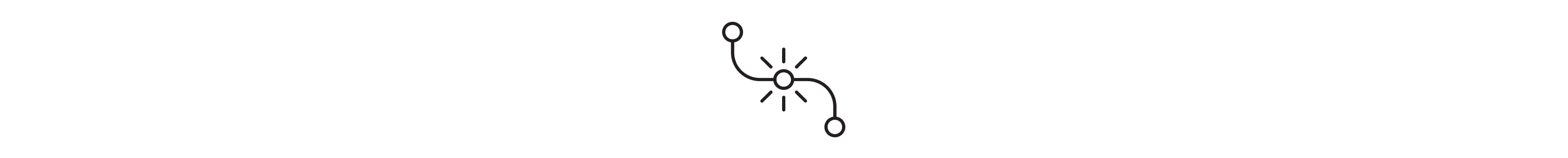 Connected circuit icon